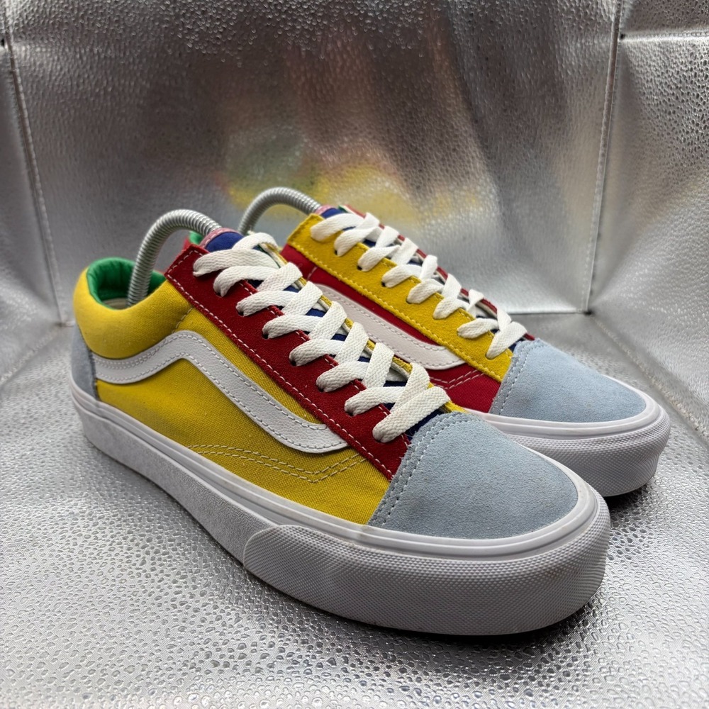Size 8.5M/10W Vans‎ Sunshine Suede Canvas Low Top Unisex Sneaker Shoes 500714